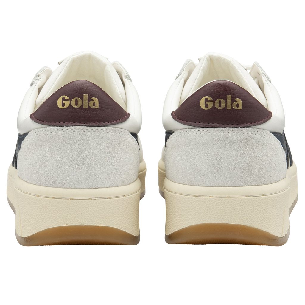 Gola Classics Grandslam Classic Sneakers Blancos Azul Marino Vino Mexico | GSE-230791