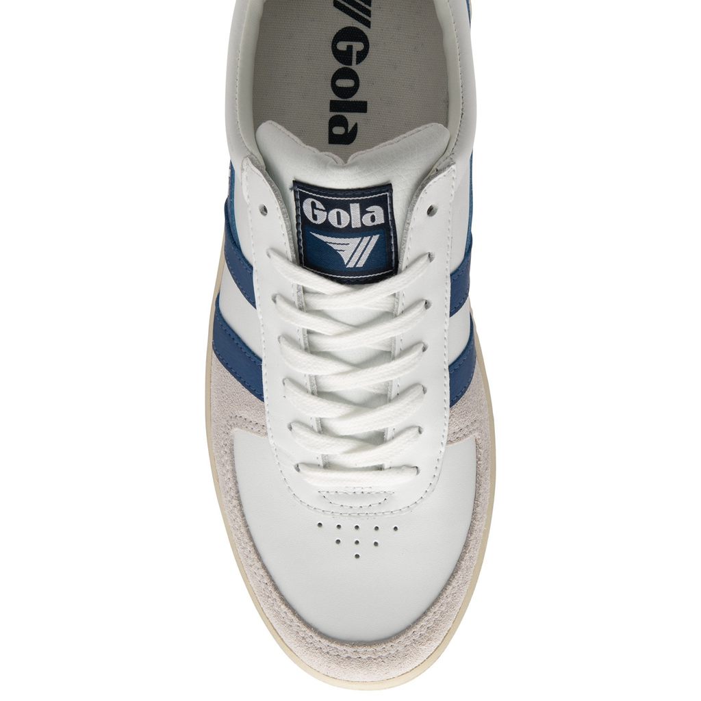Gola Classics Grandslam Classic Sneakers Blancos Azules Azul Marino Mexico | AIZ-531967