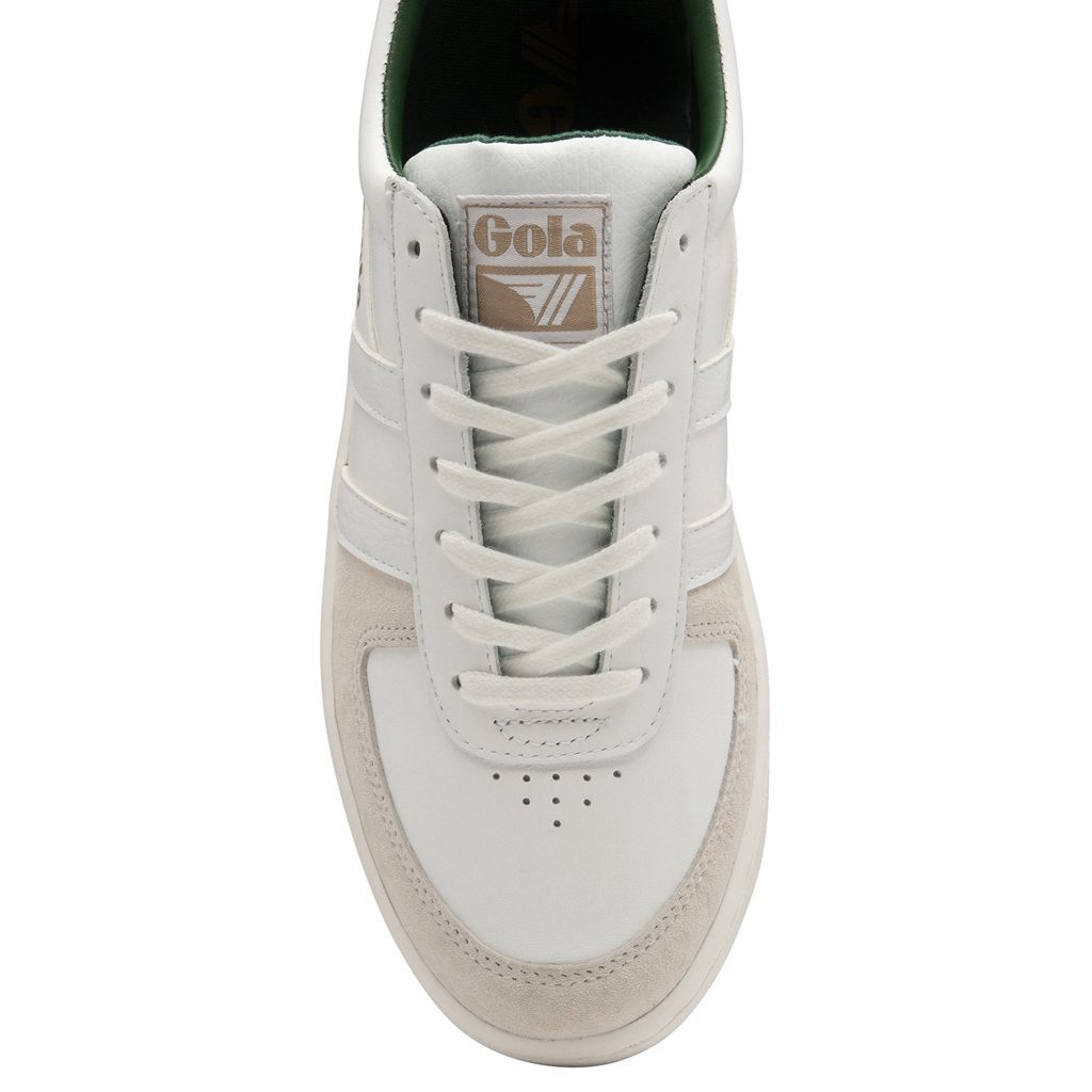 Gola Classics Grandslam Classic Sneakers Blancos Verdes Oscuro Mexico | WBF-895703