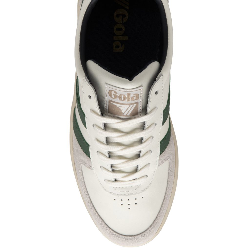 Gola Classics Grandslam Classic Sneakers Blancos Verdes Oscuro Azul Marino Mexico | HRT-851234
