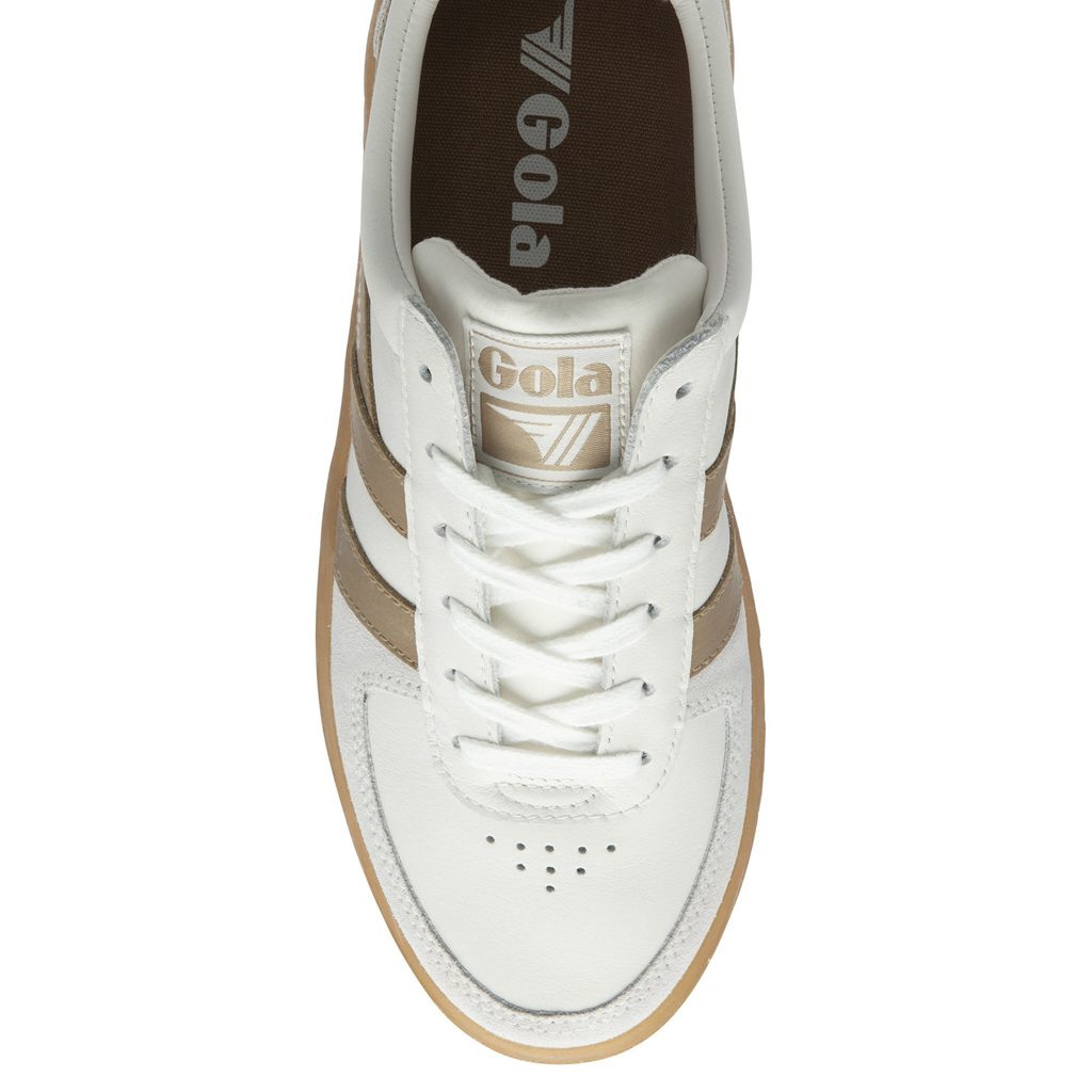 Gola Classics Grandslam Elite Sneakers Blancos Azules Azules Mexico | INT-539708