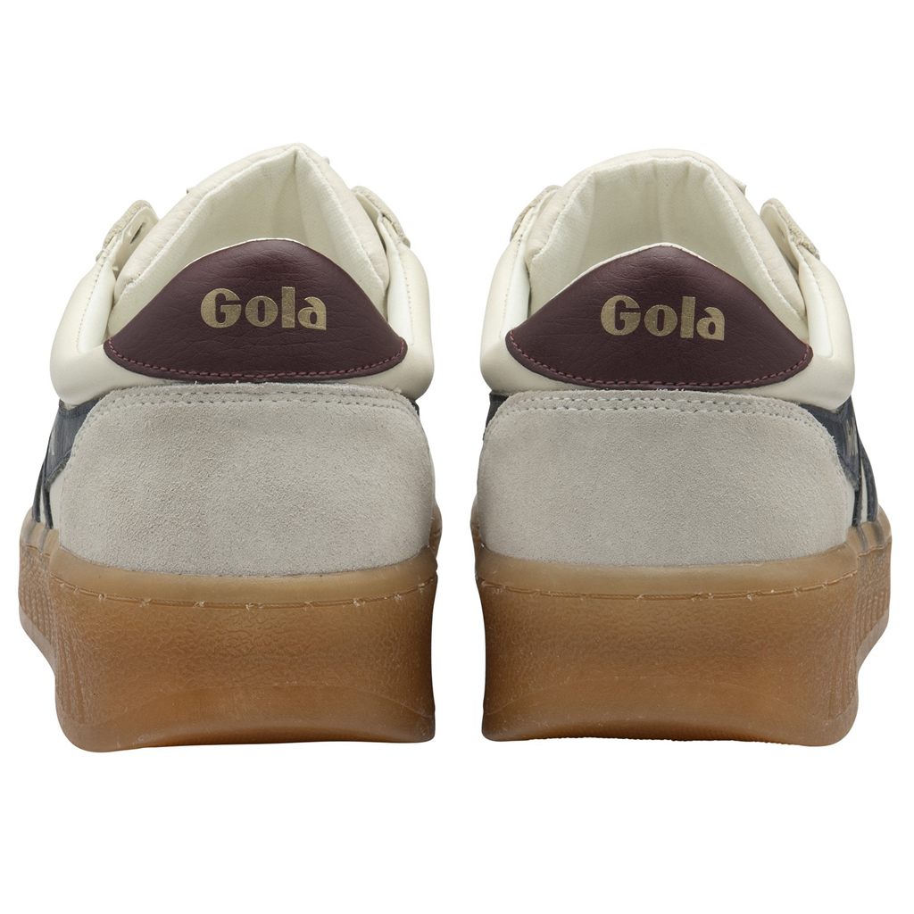 Gola Classics Grandslam Elite Sneakers Blancos Azul Marino Vino Mexico | AHT-217369