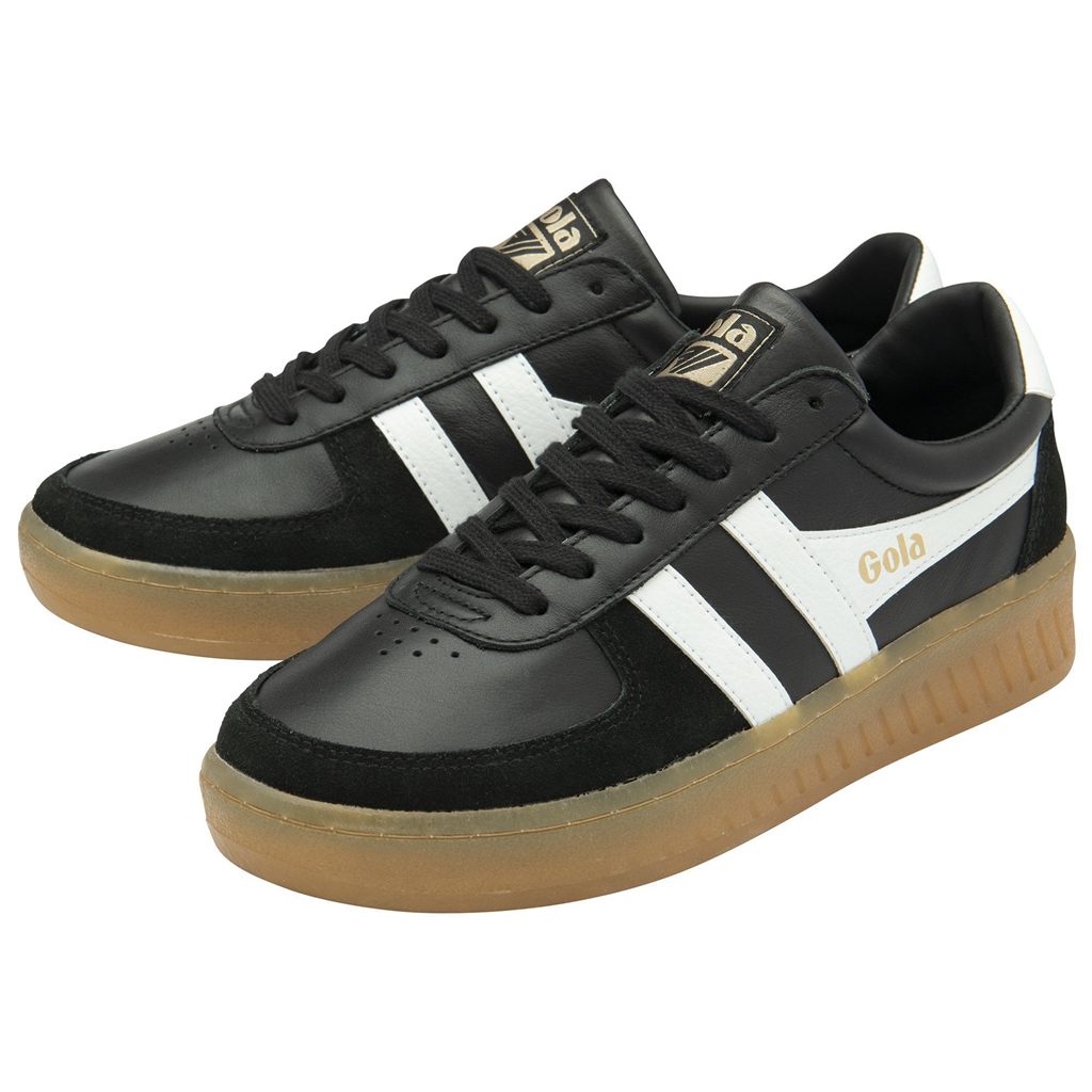 Gola Classics Grandslam Elite Sneakers Negros Blancos Mexico | BFC-704659