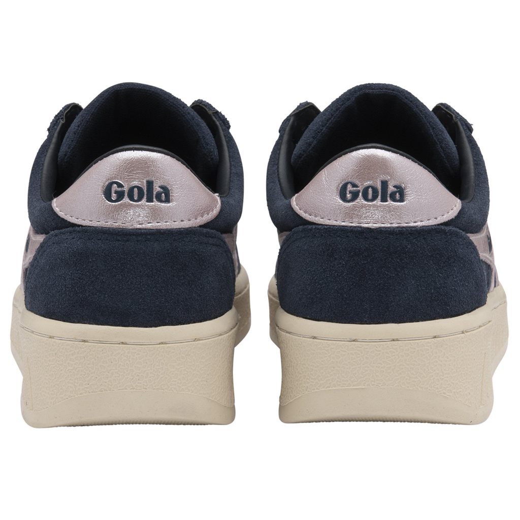 Gola Classics Grandslam Flame Sneakers Azul Marino Rosas Mexico | DUW-796582