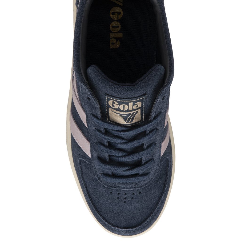 Gola Classics Grandslam Flame Sneakers Azul Marino Rosas Mexico | DUW-796582