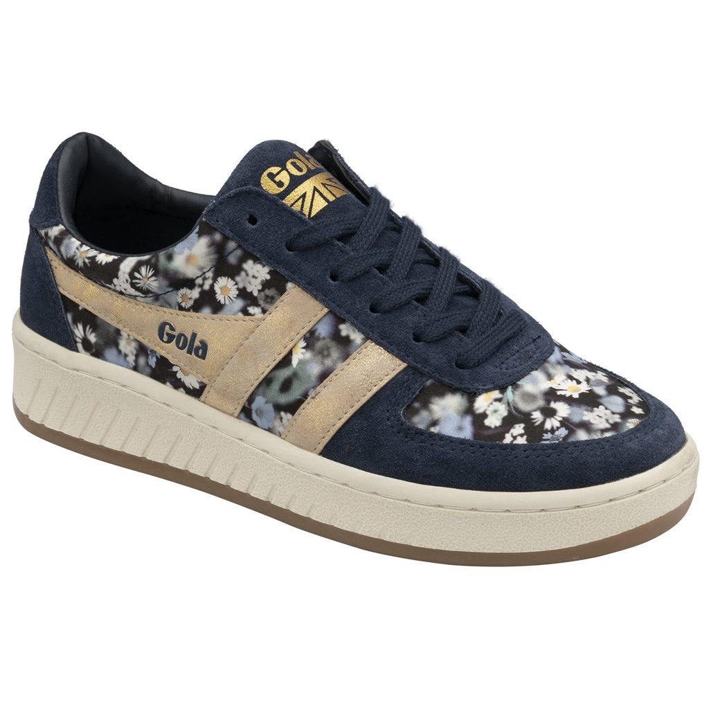 Gola Classics Grandslam LBTY BR Sneakers Azul Marino Dorados Mexico | VIF-014265