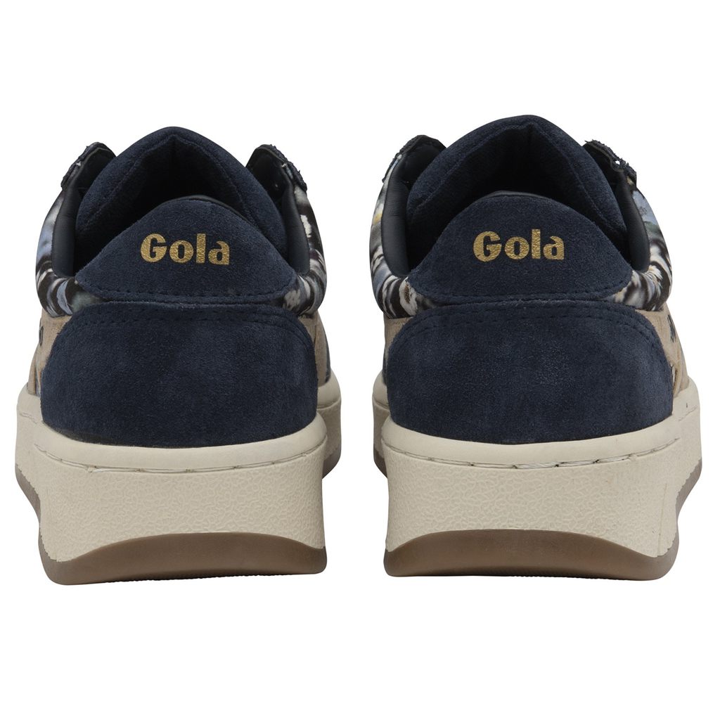 Gola Classics Grandslam LBTY BR Sneakers Azul Marino Dorados Mexico | VIF-014265