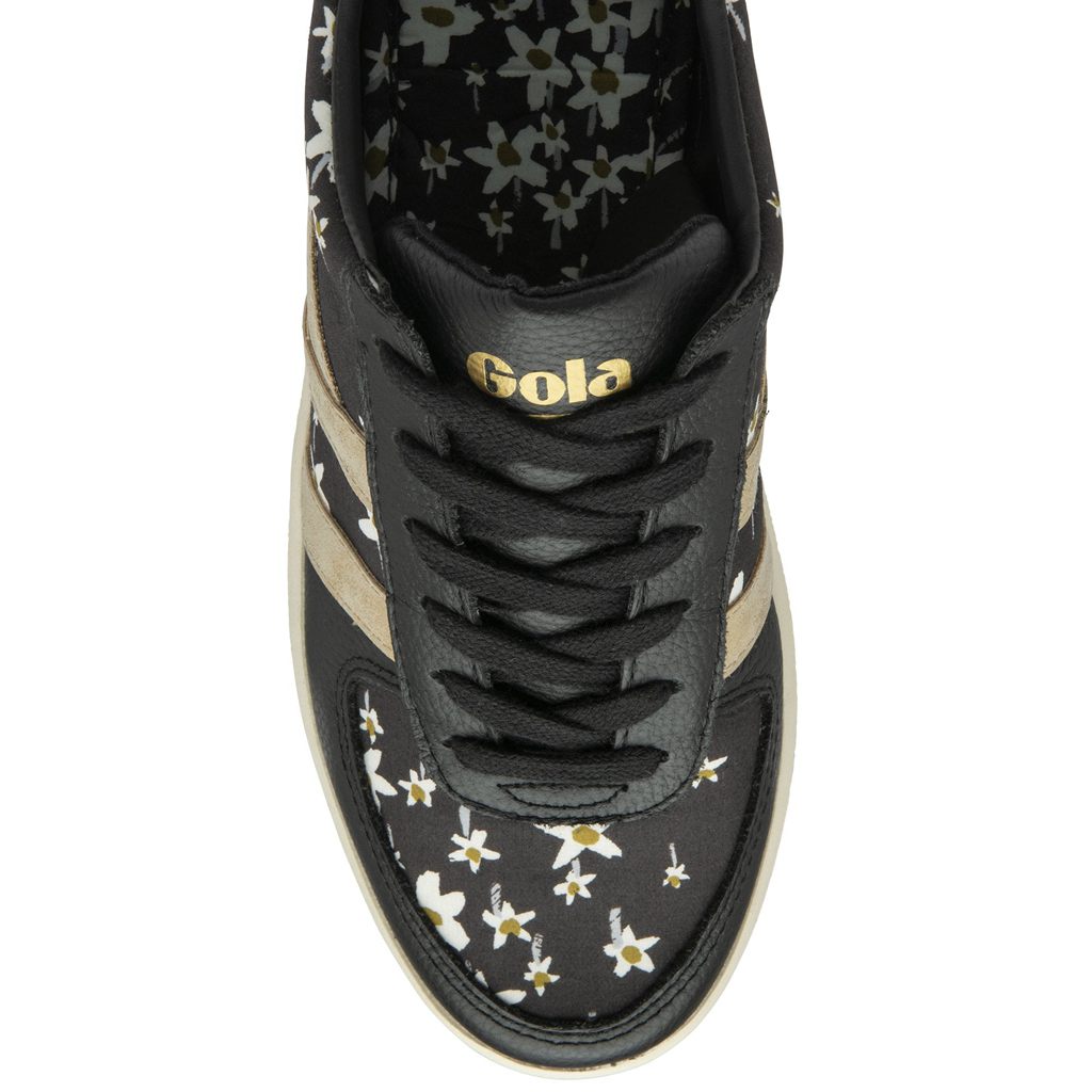Gola Classics Grandslam LBTY SN Sneakers Negros Dorados Mexico | XDK-816249