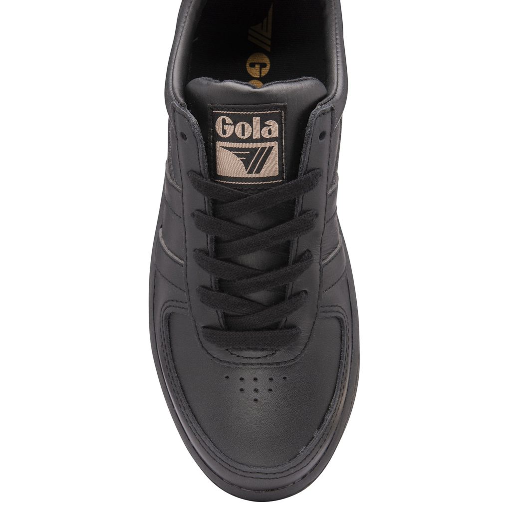 Gola Classics Grandslam Leather Sneakers Negros Mexico | BJD-705293