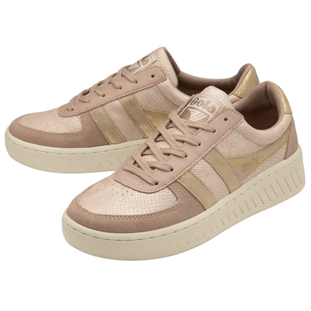 Gola Classics Grandslam Lizard Sneakers Rosas Dorados Mexico | HTQ-253697