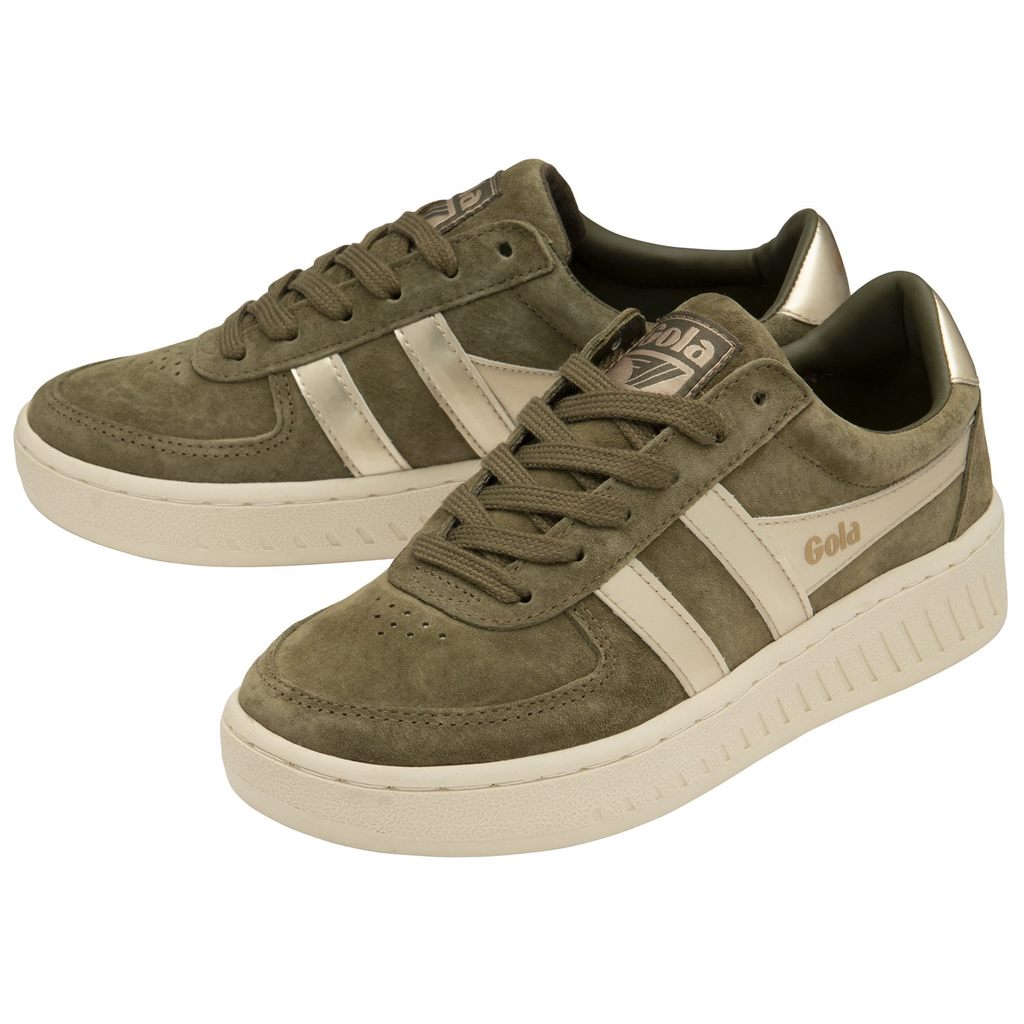 Gola Classics Grandslam Pearl Sneakers Kaki Mexico | IPK-301487