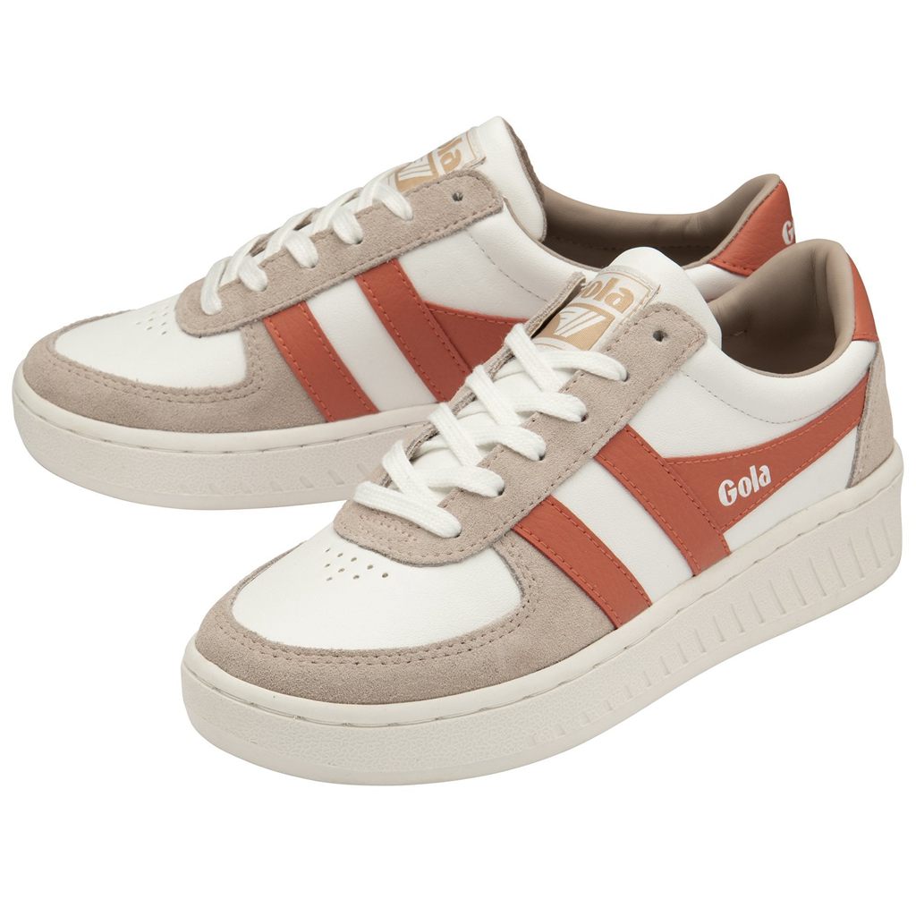Gola Classics Grandslam Pure Sneakers Blancos Coral Mexico | BFA-780231