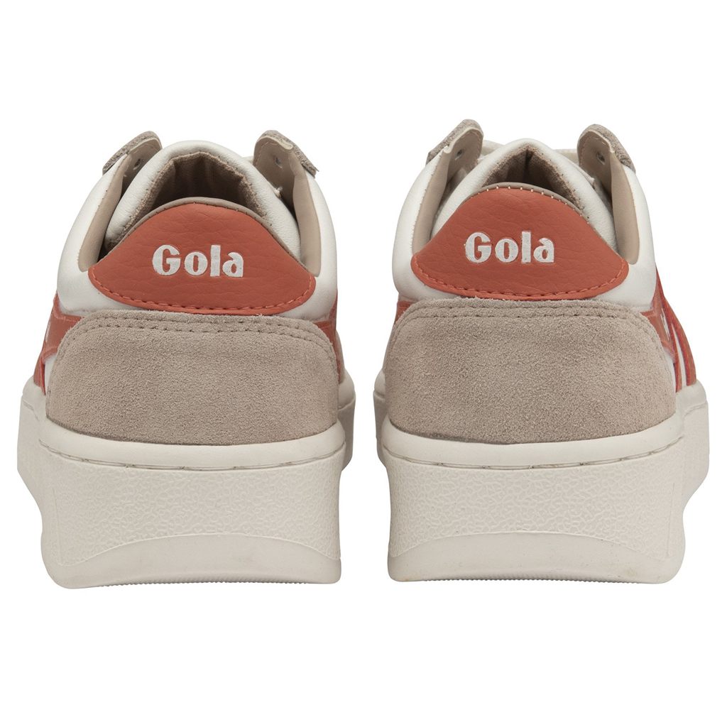 Gola Classics Grandslam Pure Sneakers Blancos Coral Mexico | BFA-780231