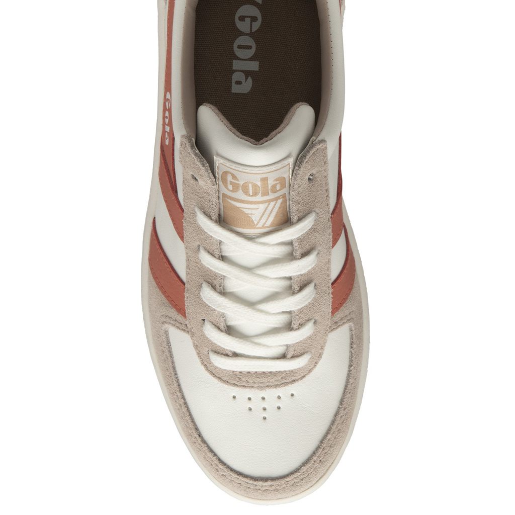 Gola Classics Grandslam Pure Sneakers Blancos Coral Mexico | BFA-780231