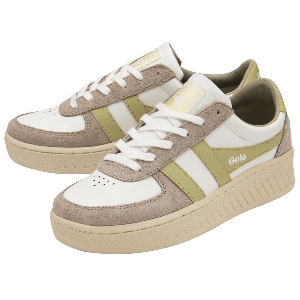 Gola Classics Grandslam Pure Sneakers Blancos Grises Azules Mexico | VJS-409516