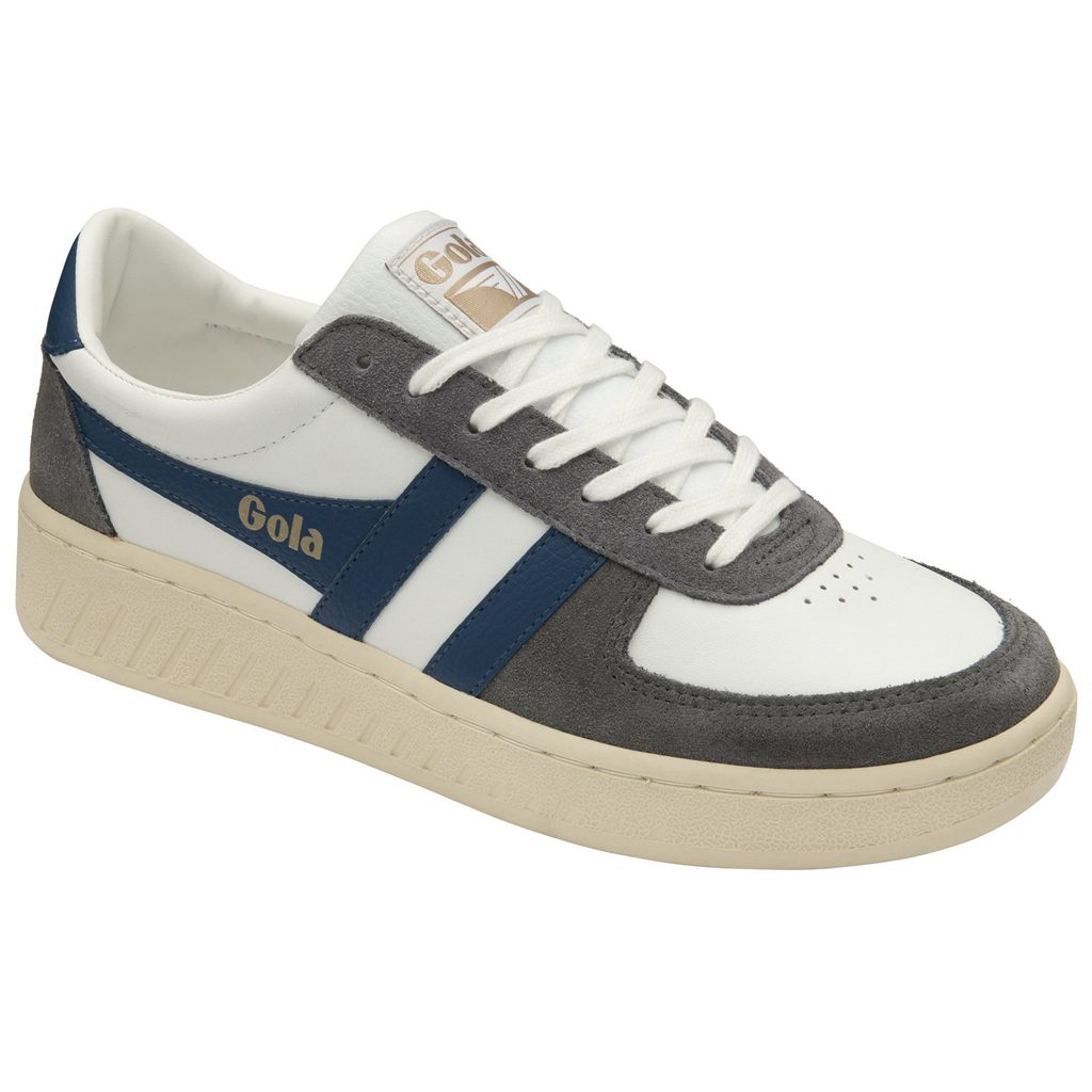 Gola Classics Grandslam Quadrant Sneakers Blancos Azules Mexico | NKX-406273
