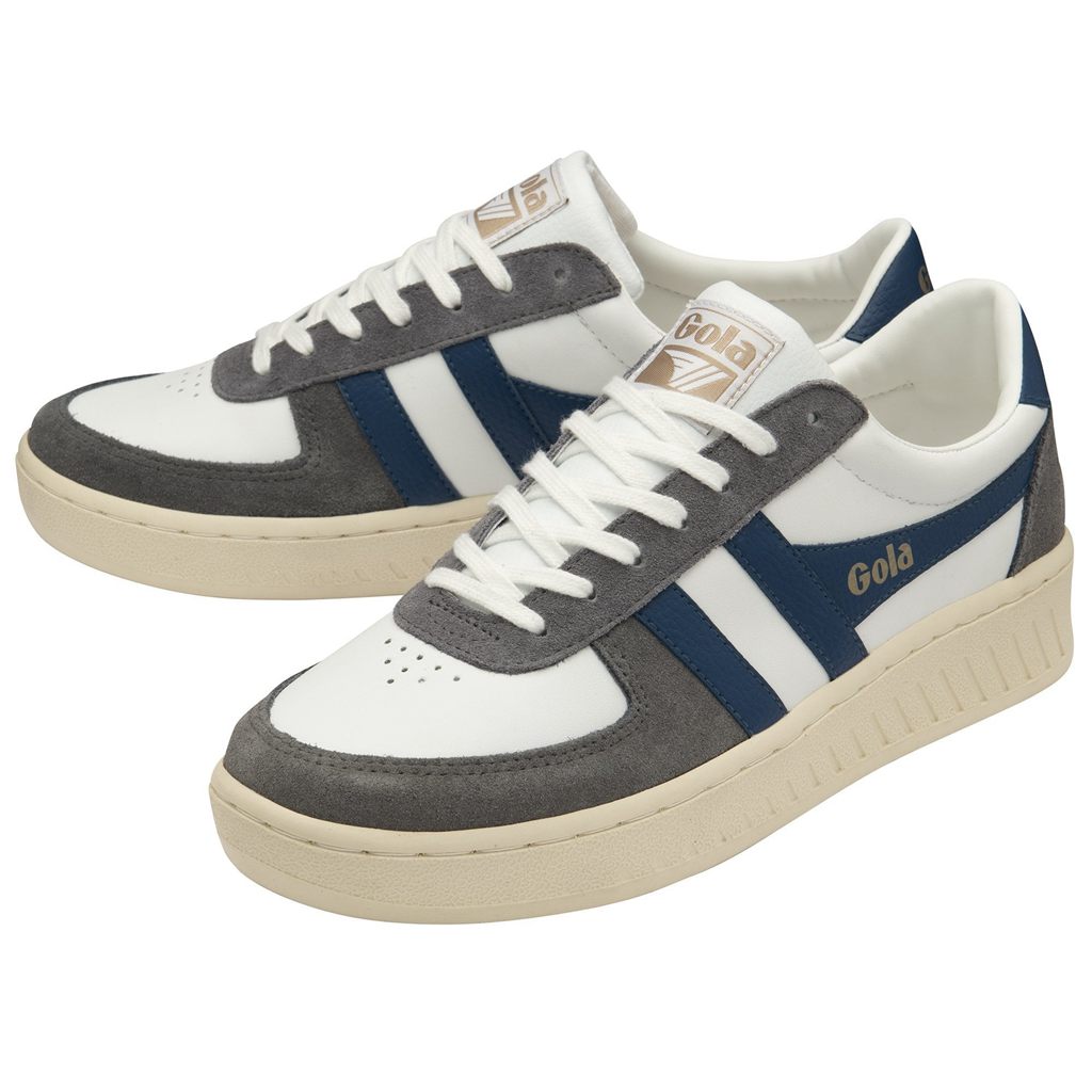 Gola Classics Grandslam Quadrant Sneakers Blancos Azules Mexico | NKX-406273