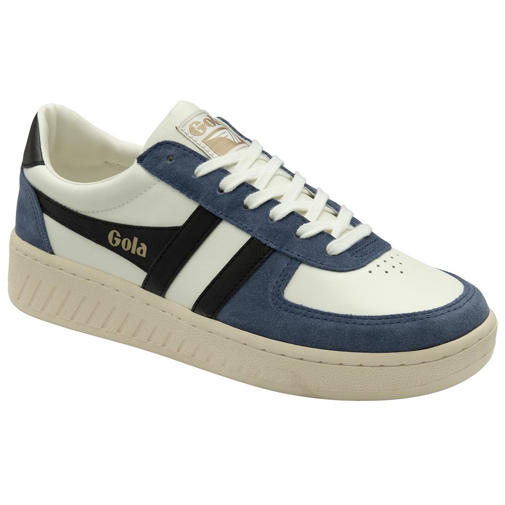Gola Classics Grandslam Quadrant Sneakers Blancos Negros Mexico | QAG-589174