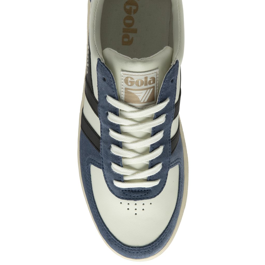 Gola Classics Grandslam Quadrant Sneakers Blancos Negros Mexico | QAG-589174