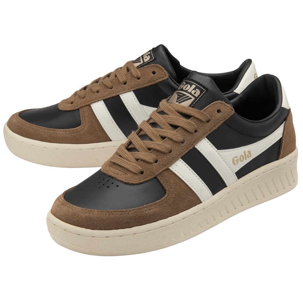 Gola Classics Grandslam Quadrant Sneakers Negros Blancos Mexico | CTJ-104956