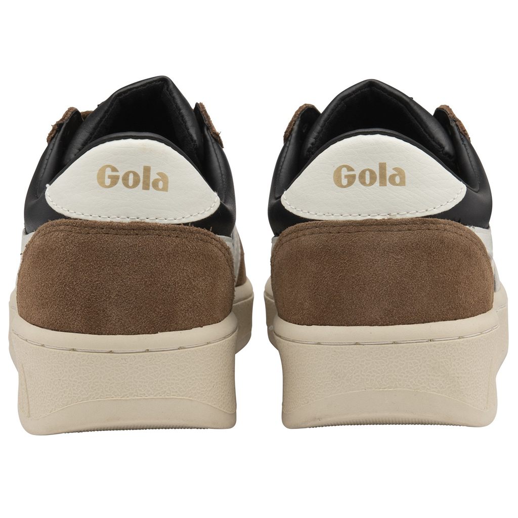 Gola Classics Grandslam Quadrant Sneakers Negros Blancos Mexico | CTJ-104956