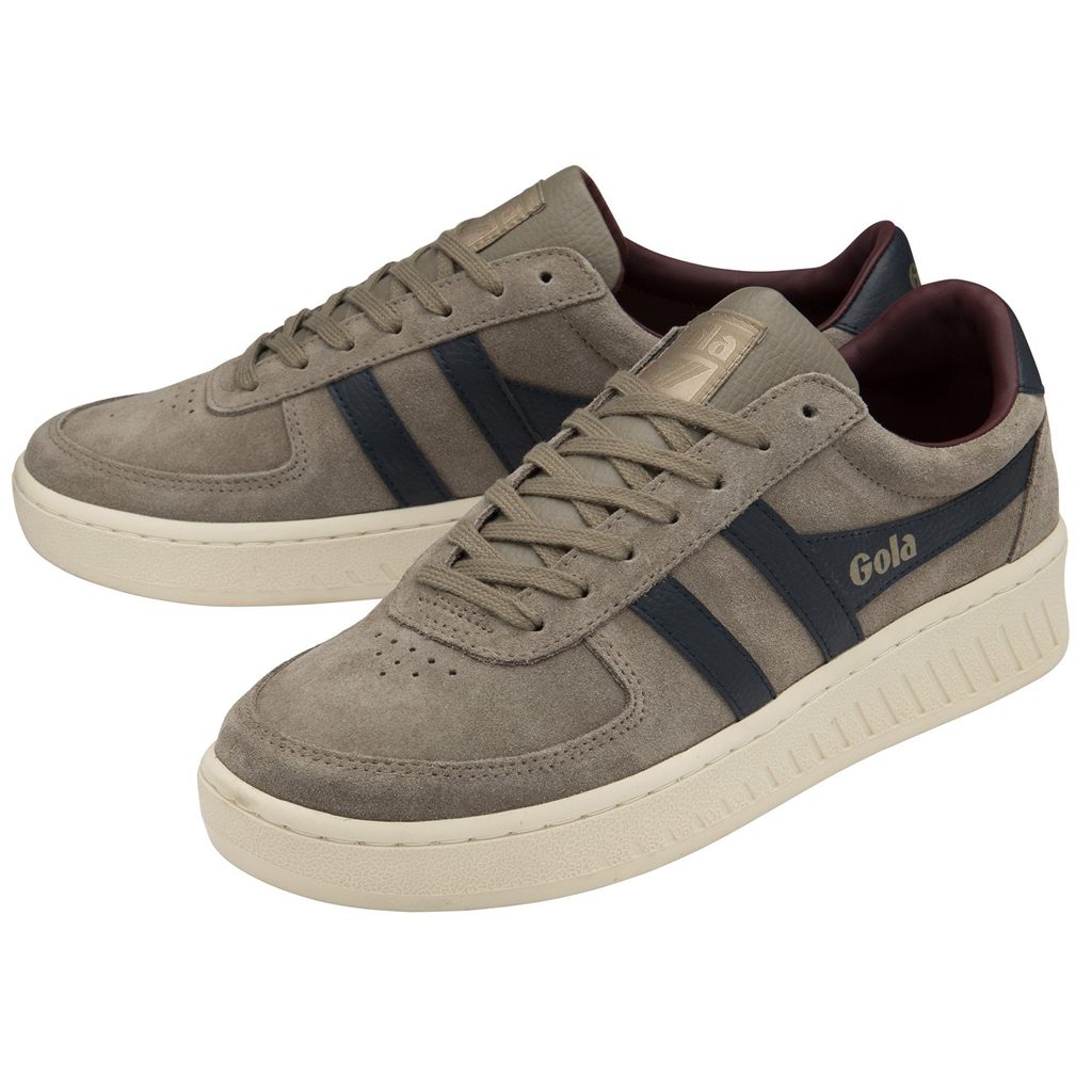 Gola Classics Grandslam Suede Sneakers Azul Marino Vino Mexico | NHD-518092