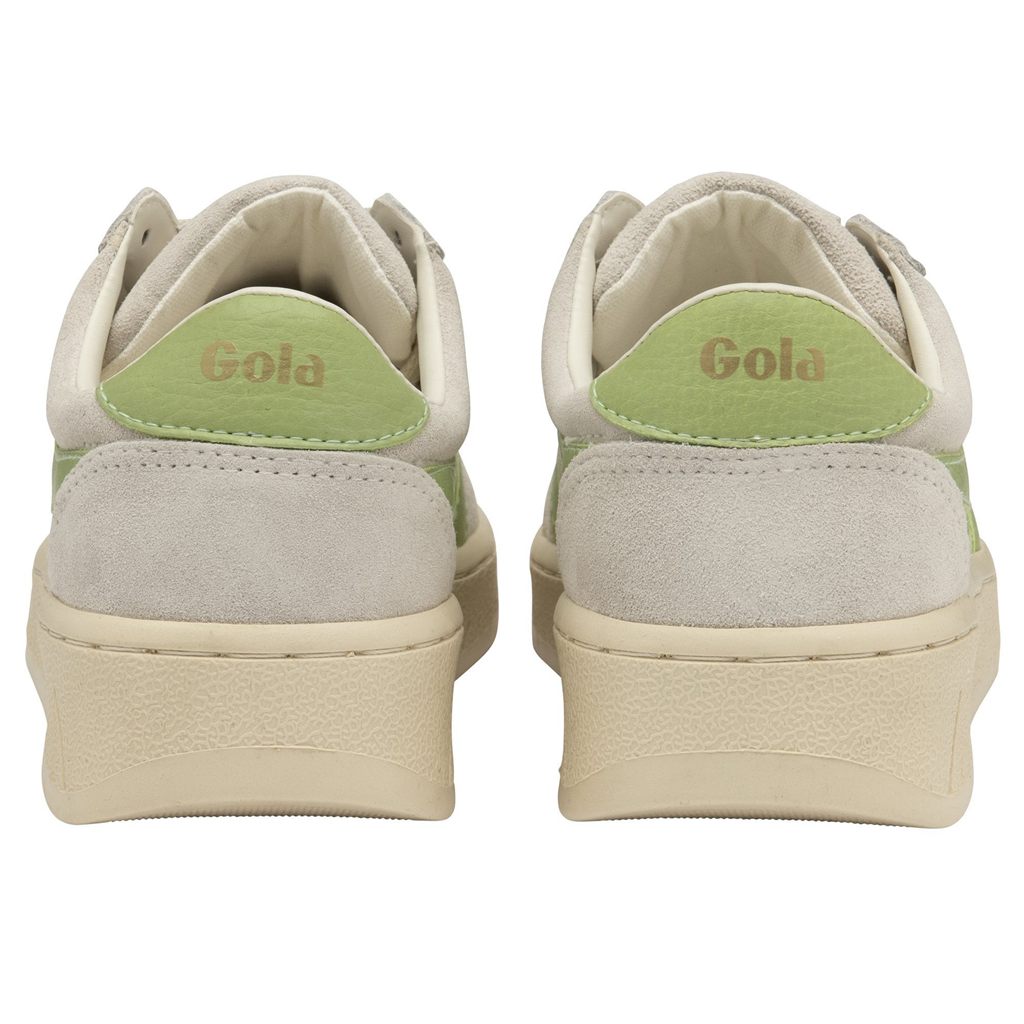 Gola Classics Grandslam Suede Sneakers Blancos Verdes Mexico | NAU-170652