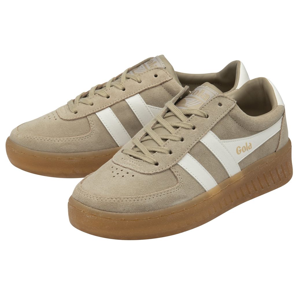 Gola Classics Grandslam Suede Sneakers Blancos Mexico | ZDI-390817