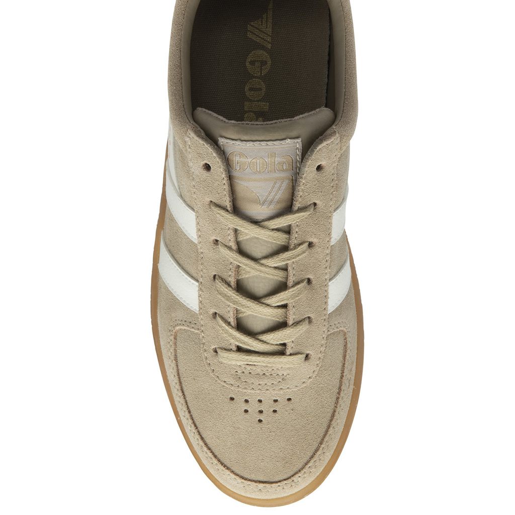 Gola Classics Grandslam Suede Sneakers Blancos Mexico | ZDI-390817