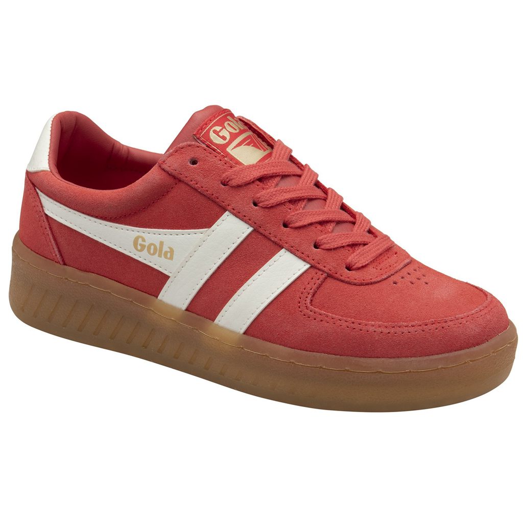 Gola Classics Grandslam Suede Sneakers Coral Blancos Mexico | MLO-362184