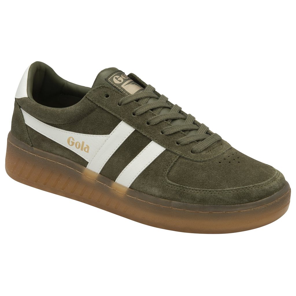 Gola Classics Grandslam Suede Sneakers Kaki Blancos Mexico | PQC-269083