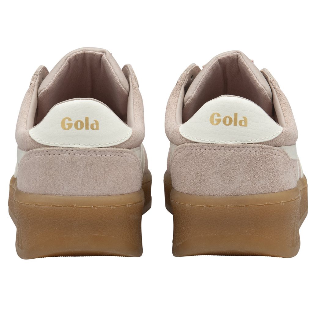 Gola Classics Grandslam Suede Sneakers Rosas Blancos Mexico | VQL-415067