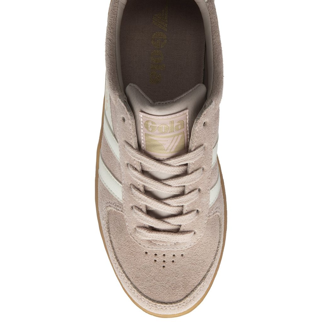 Gola Classics Grandslam Suede Sneakers Rosas Blancos Mexico | VQL-415067