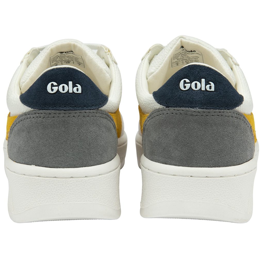 Gola Classics Grandslam Trident Sneakers Blancos Azul Marino Mexico | OJE-851036
