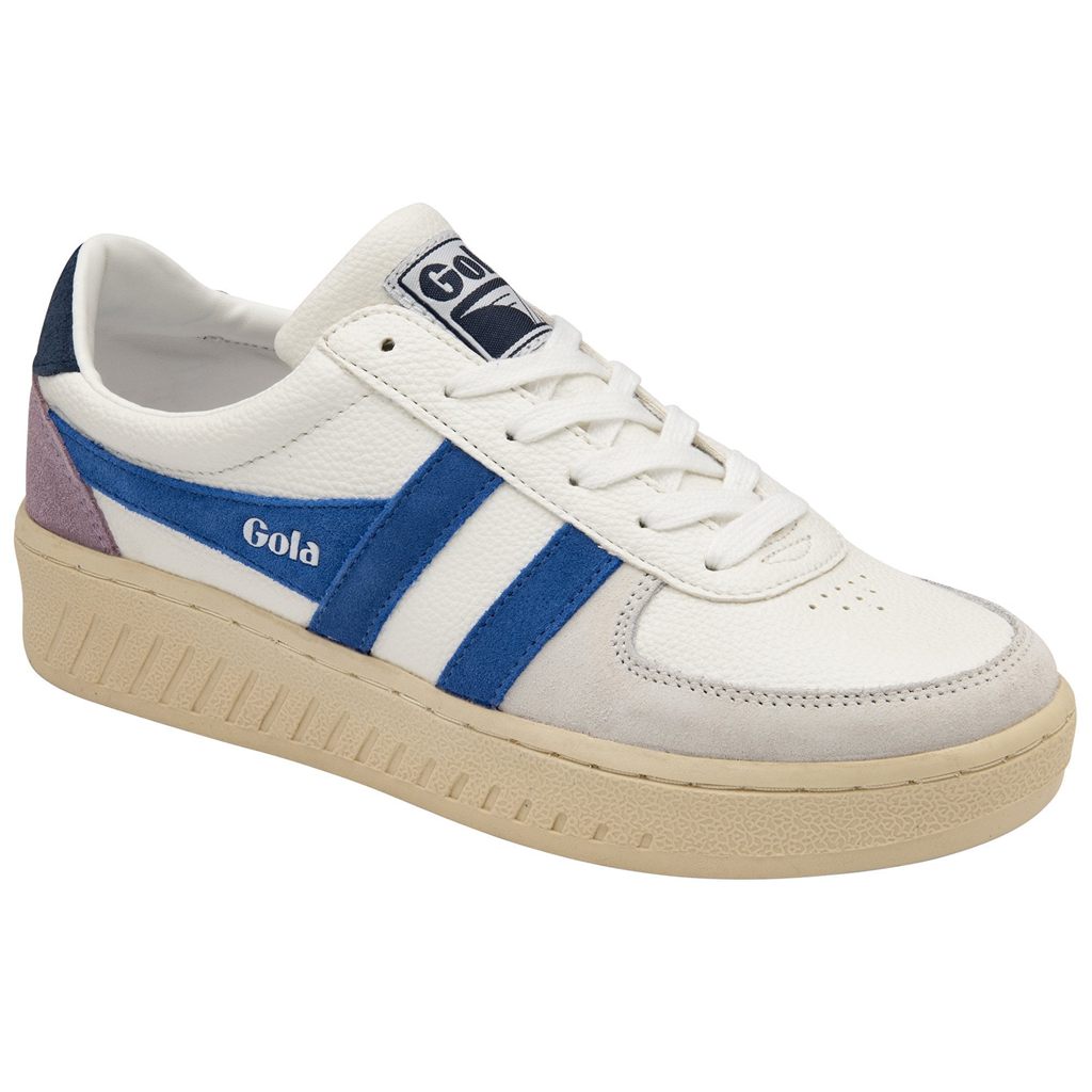Gola Classics Grandslam Trident Sneakers Blancos Azul Marino Mexico | HSX-342507