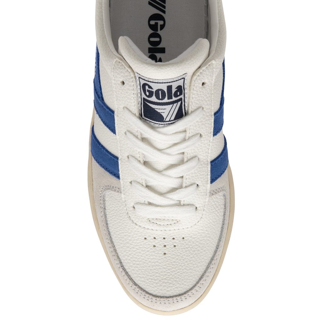 Gola Classics Grandslam Trident Sneakers Blancos Azul Marino Mexico | HSX-342507