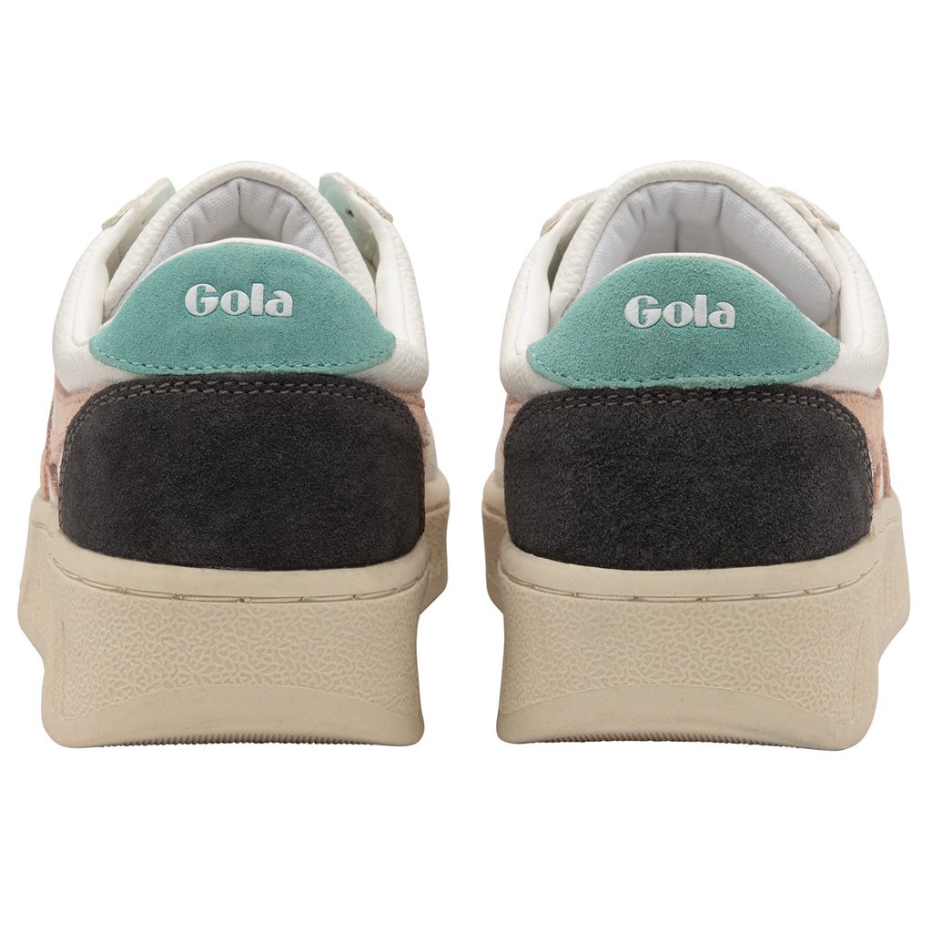 Gola Classics Grandslam Trident Sneakers Blancos Rosas Mexico | KDJ-187625