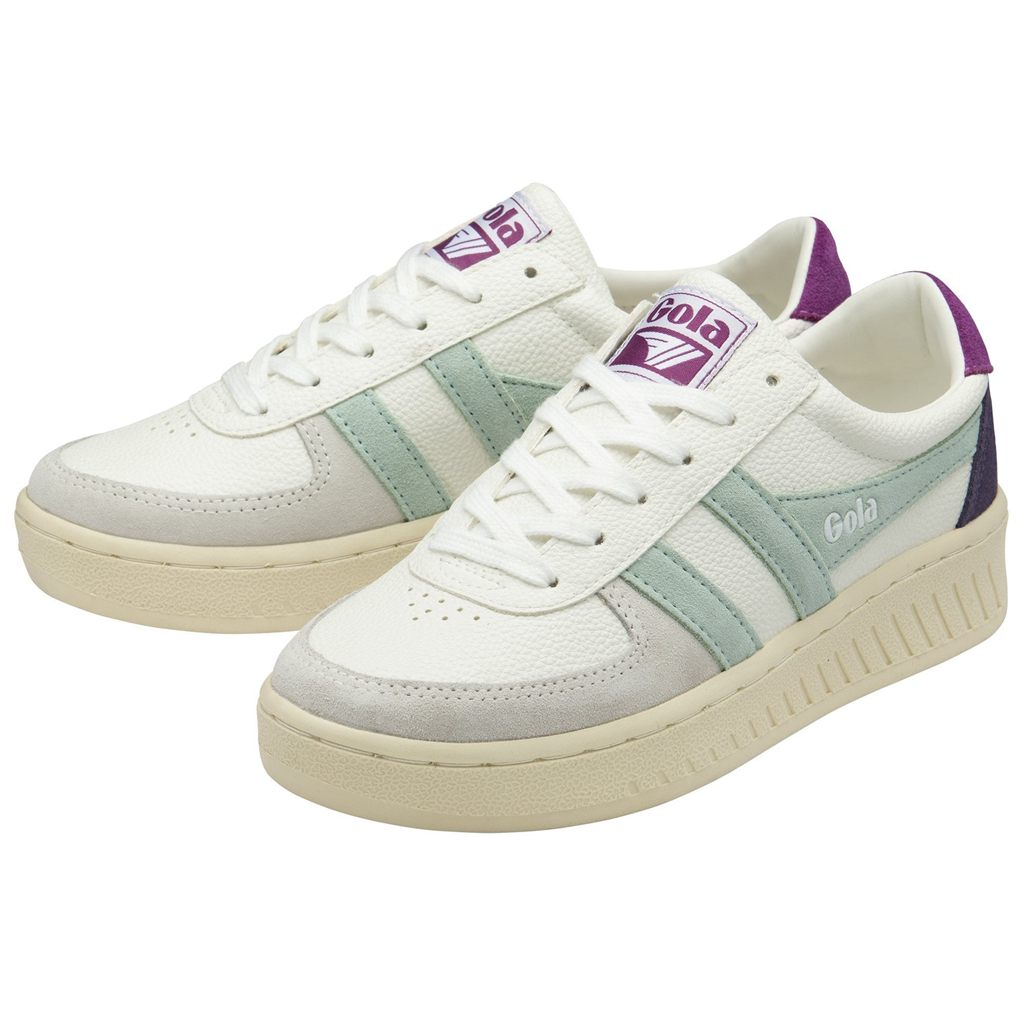 Gola Classics Grandslam Trident Sneakers Blancos Mexico | HSK-739568
