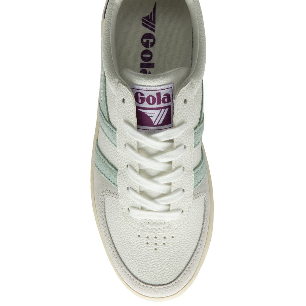 Gola Classics Grandslam Trident Sneakers Blancos Mexico | HSK-739568