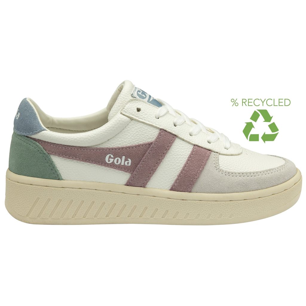Gola Classics Grandslam Trident Sneakers Blancos Rosas Mexico | OUG-106593