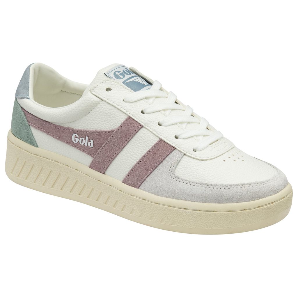 Gola Classics Grandslam Trident Sneakers Blancos Rosas Mexico | OUG-106593