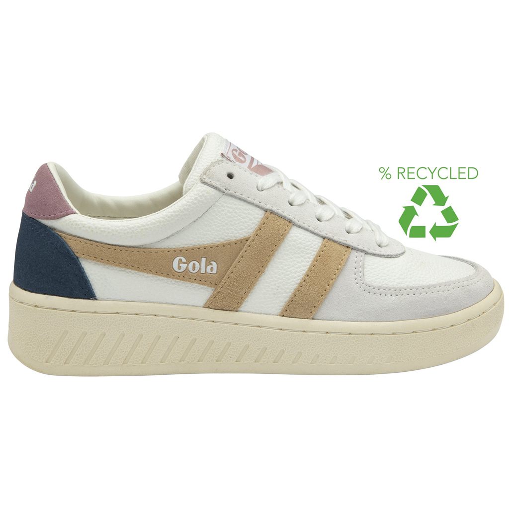 Gola Classics Grandslam Trident Sneakers Blancos Rosas Mexico | RIA-461283