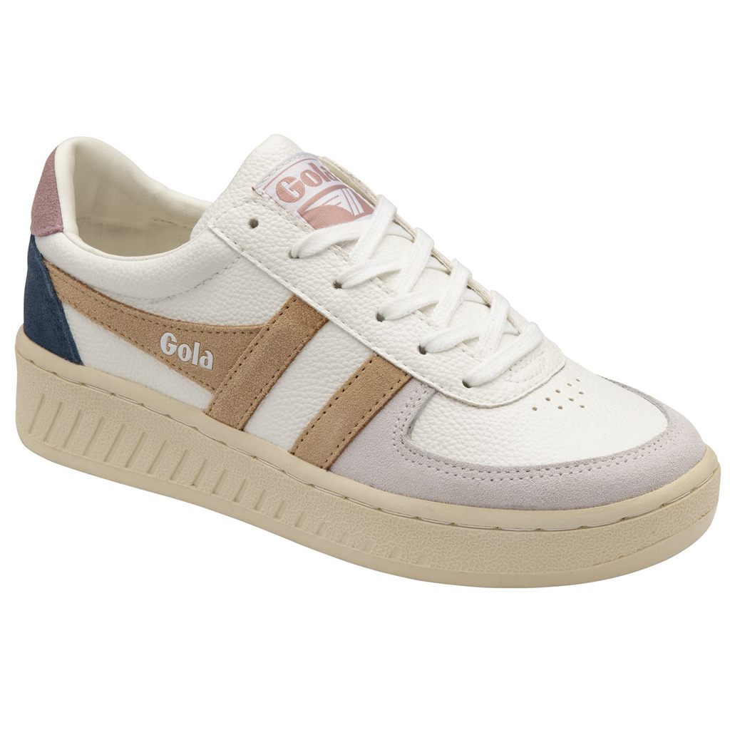 Gola Classics Grandslam Trident Sneakers Blancos Rosas Mexico | RIA-461283