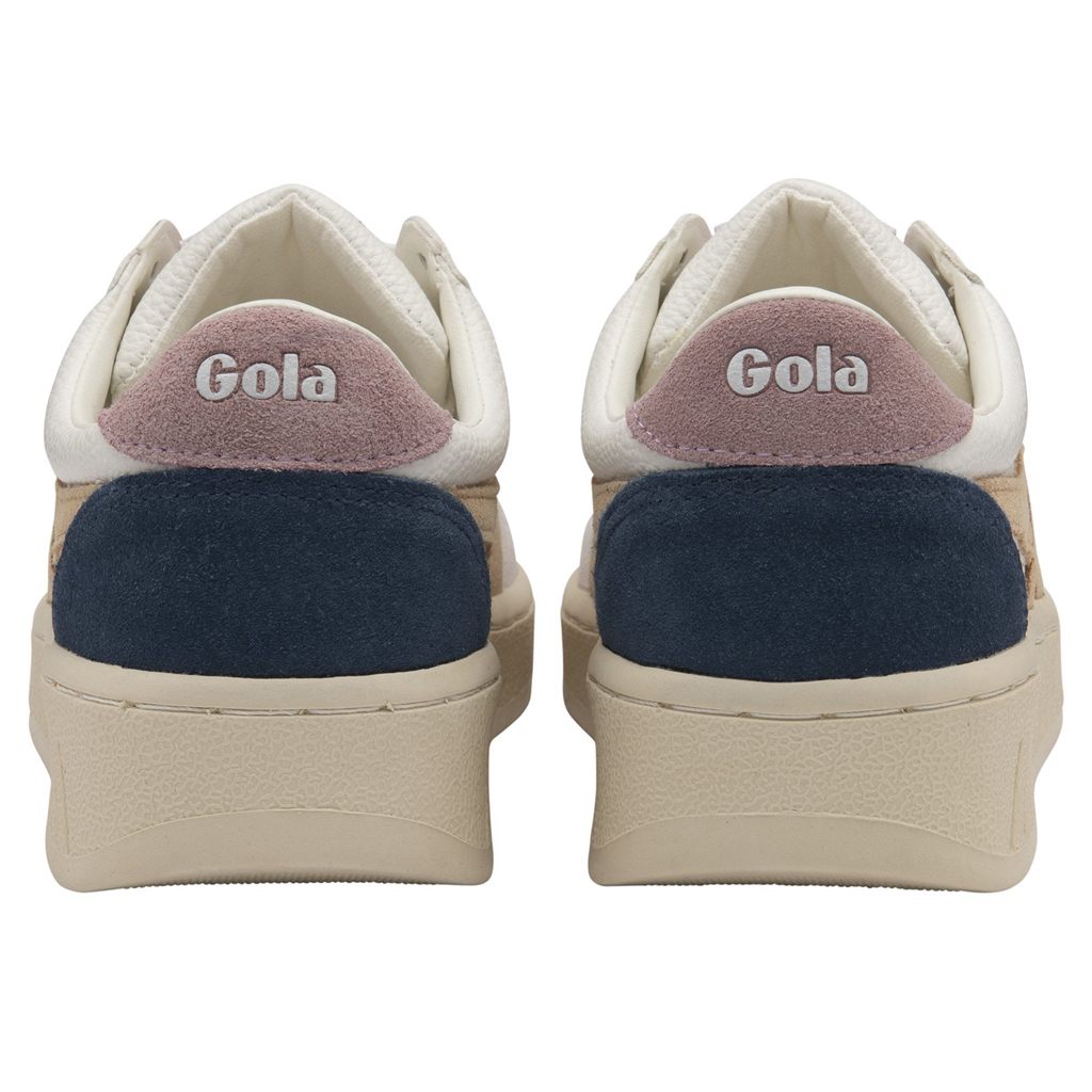Gola Classics Grandslam Trident Sneakers Blancos Rosas Mexico | RIA-461283