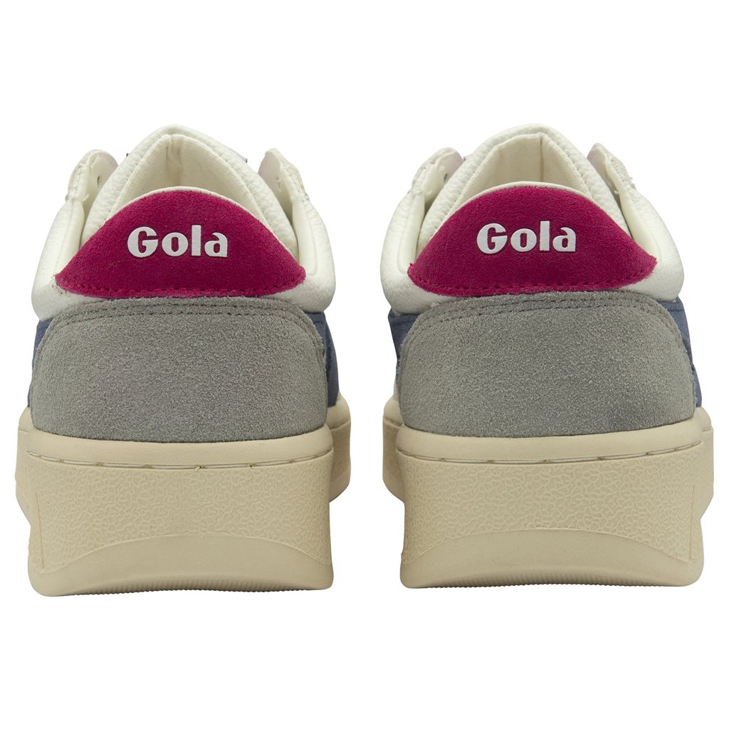 Gola Classics Grandslam Trident Sneakers Blancos Fucsia Mexico | DUO-567814