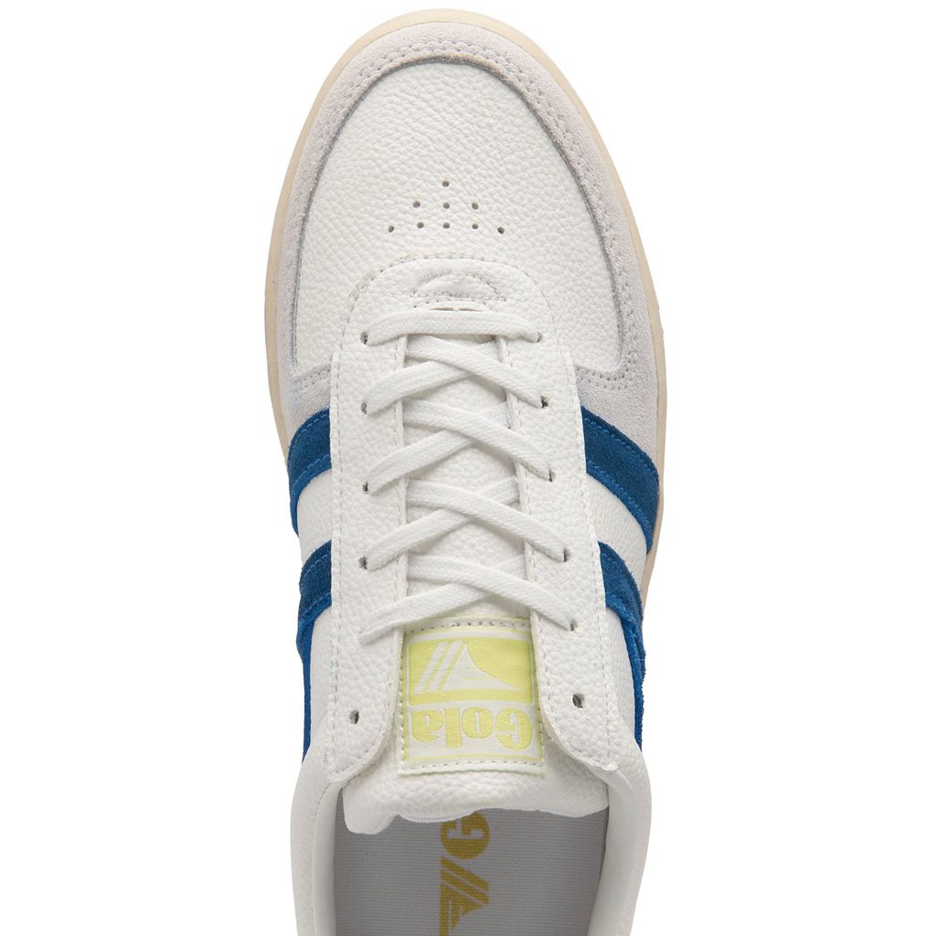Gola Classics Grandslam Trident Sneakers Blancos Azules Mexico | KBO-612584
