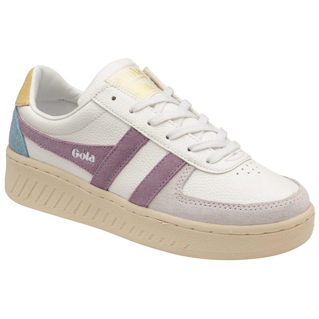 Gola Classics Grandslam Trident Sneakers Blancos Azules Mexico | JAF-027913