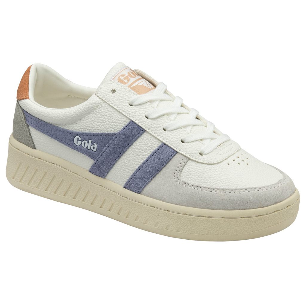 Gola Classics Grandslam Trident Sneakers Blancos Lavanda Mexico | JNH-724189