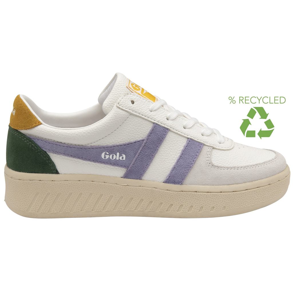 Gola Classics Grandslam Trident Sneakers Blancos Lavanda Mexico | QDU-534296