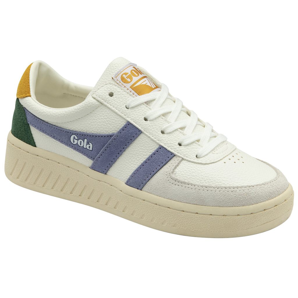 Gola Classics Grandslam Trident Sneakers Blancos Lavanda Mexico | QDU-534296